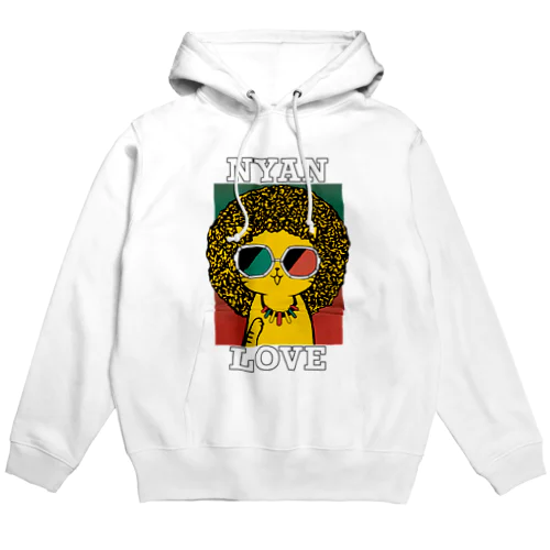 NYAN LOVEアフロ Hoodie