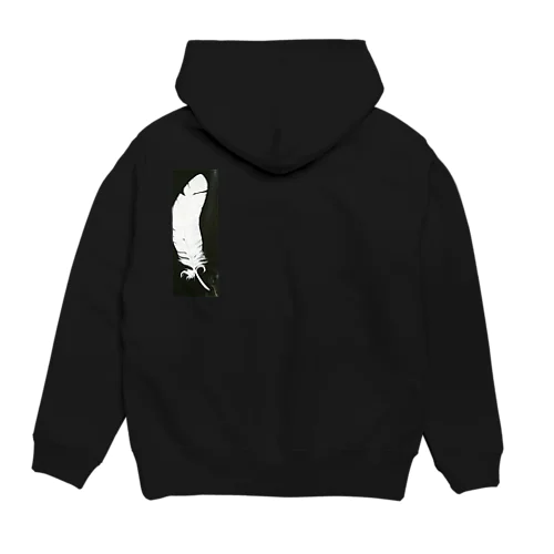 墨羽根背面 Hoodie