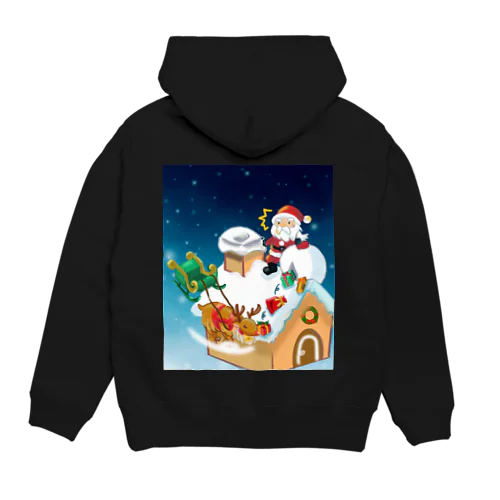 プレゼントを配るサンタクロース2 Hoodie