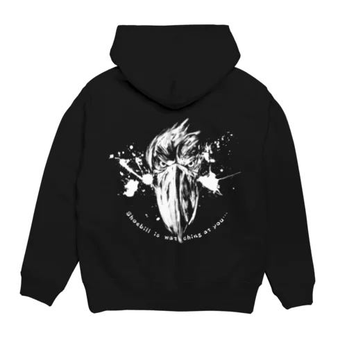 ハシビロコウ Hoodie