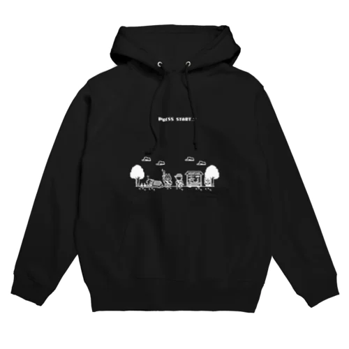協調性のないパーティーホワイト Hoodie