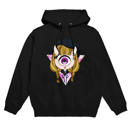 ひとつめちゃん 背景ありver Hoodie