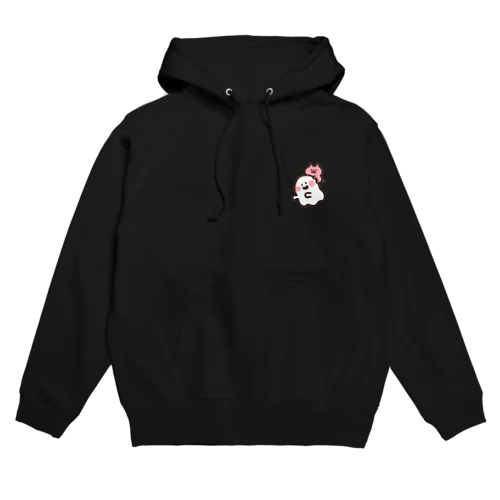 おばけとネコちゃん Hoodie