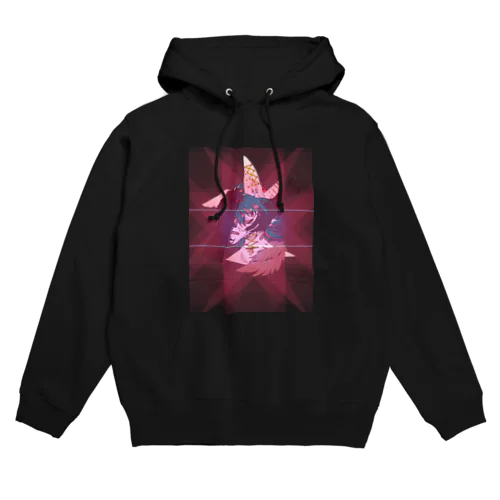 獣体実験君 Hoodie
