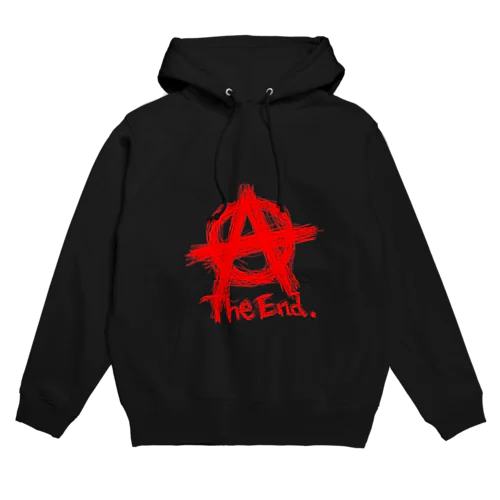 サークルA-THEEND(赤文字) Hoodie