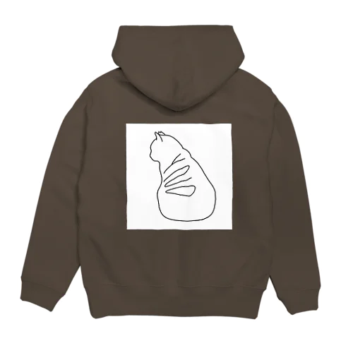 無防備な後ろ姿のくつした(パーカー,back) Hoodie