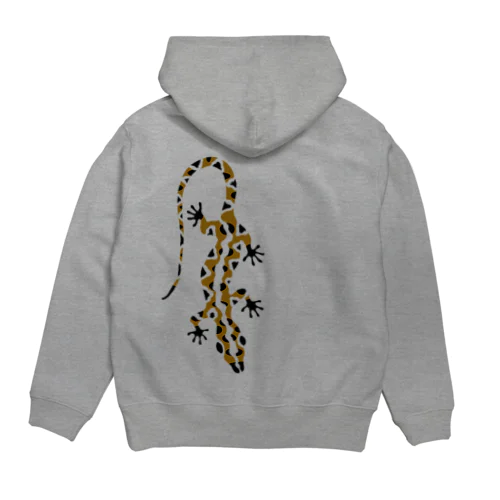 茶色のトカゲ Hoodie