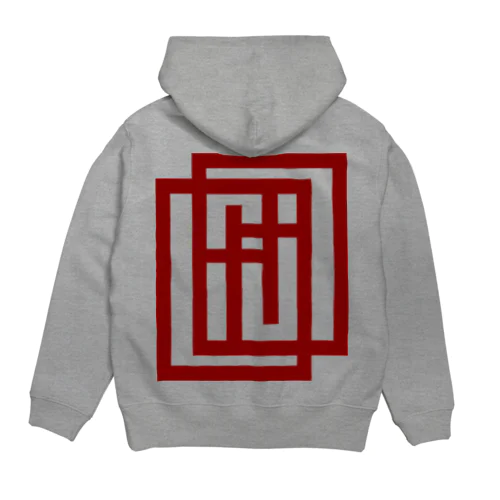 21 バックプリント Hoodie
