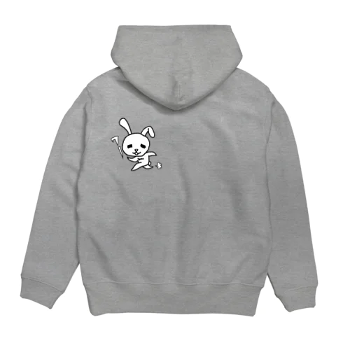 追われるウサギ ダットちゃん Hoodie