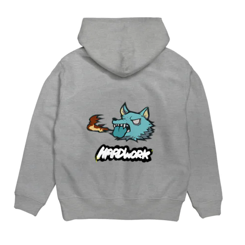 HARDWORK(バックプリント) Hoodie