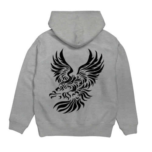 トライバル イーグル Hoodie