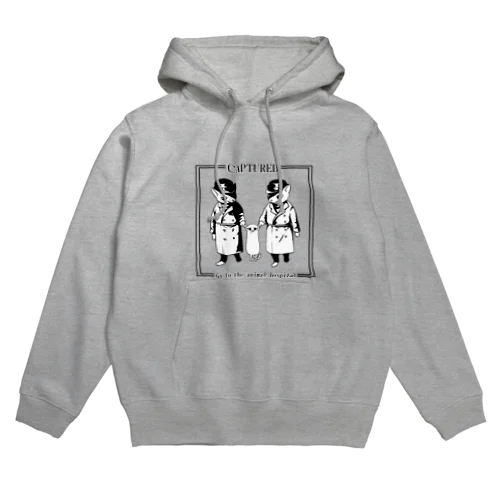 捕らわれた猫 Hoodie