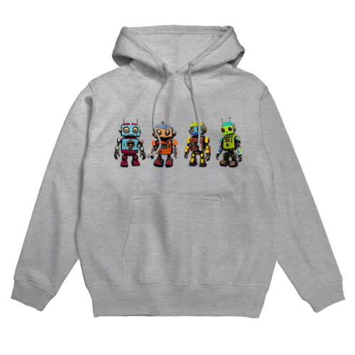 カラフルロボズ Hoodie