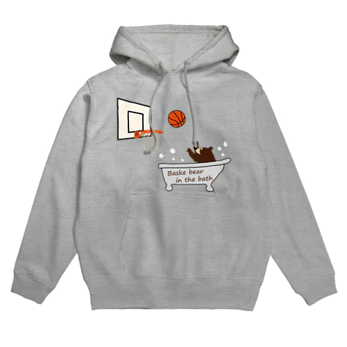 バスケベアーインザバス Hoodie