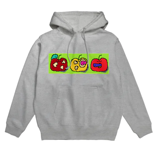 りんごのカタチの夢たち Hoodie