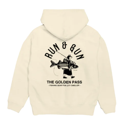 釣り柴犬 Hoodie