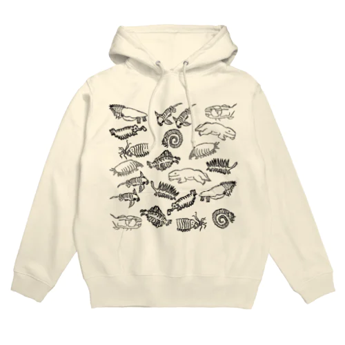 古生代のいきものたち Hoodie