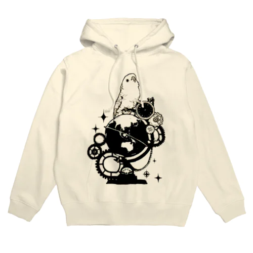 オウムと地球儀 Hoodie