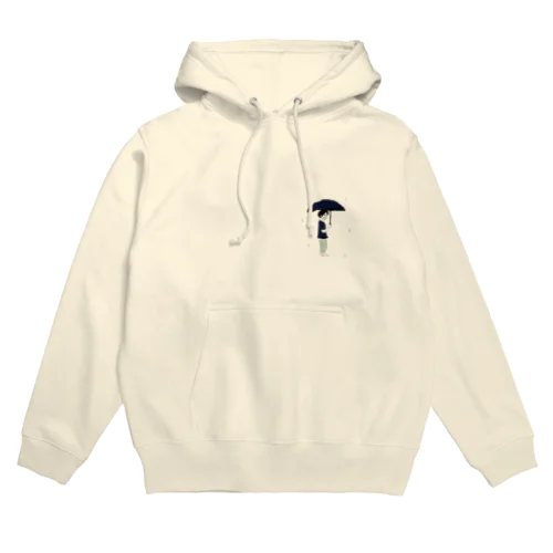 ちょっと顔が見える横顔 Hoodie