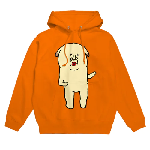 ファイティングポーズ犬 Hoodie