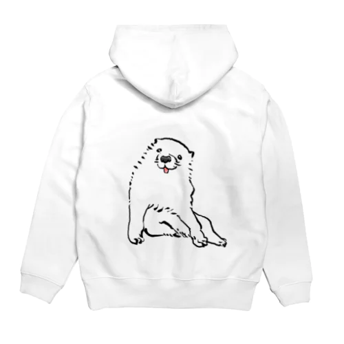 長沢芦雪の「あの犬」 Hoodie