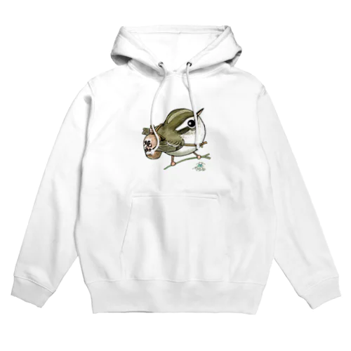徳利持ったセンダイムシクイ Hoodie