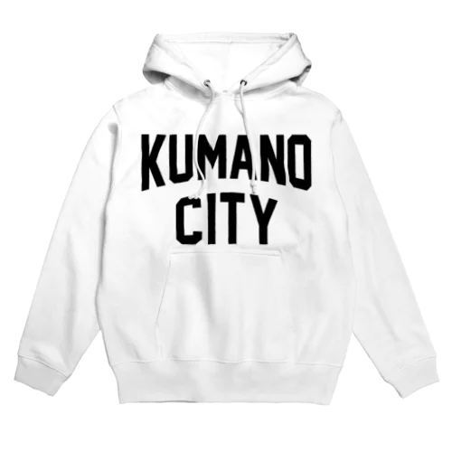 熊野市 KUMANO CITY Hoodie