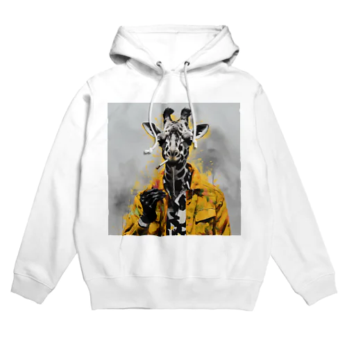 煙草とキリンと。 Hoodie