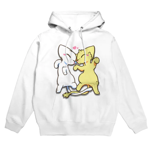 なかよし♡【ニャン&ニャン】 Hoodie