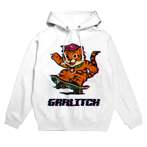Grrlitch Tiger（グリッチ・タイガー） Hoodie