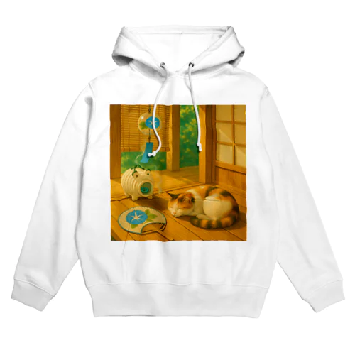昭和レトロ（7）ひだまり猫 Hoodie