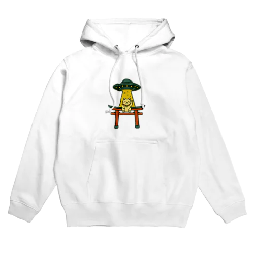 幸運誘拐中 – スペース招き猫Tシャツ Hoodie