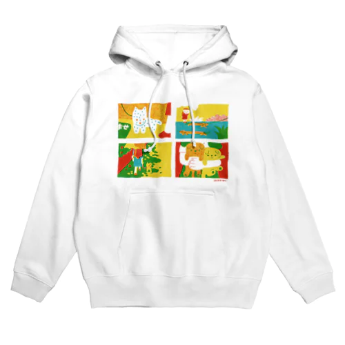 夏のさんぽ犬 Hoodie