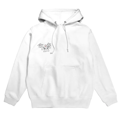 色を失った3びきのわんちゃんドリーム Hoodie