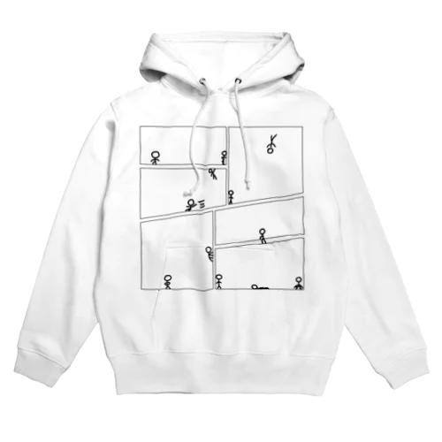 漫画の中の棒人間 Hoodie