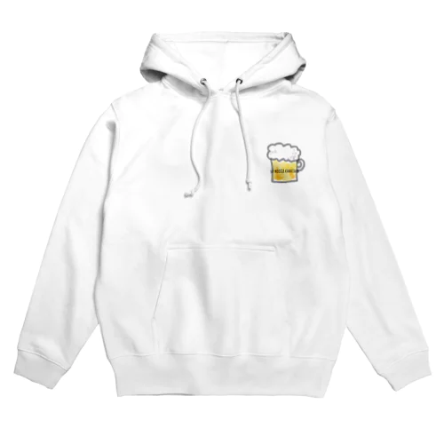 秋でも冬でもビールが飲みたい Hoodie