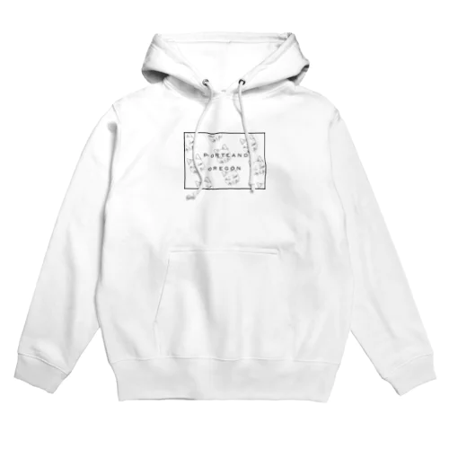 ポートランドと猫好きのためのパーカー Hoodie