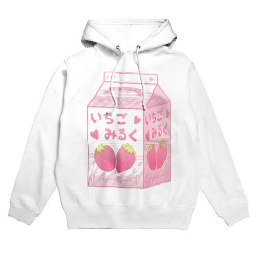 【IENITY】 いちごみるく Hoodie