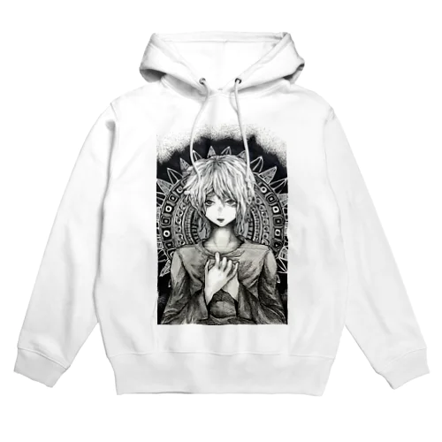 病みペン画 Hoodie