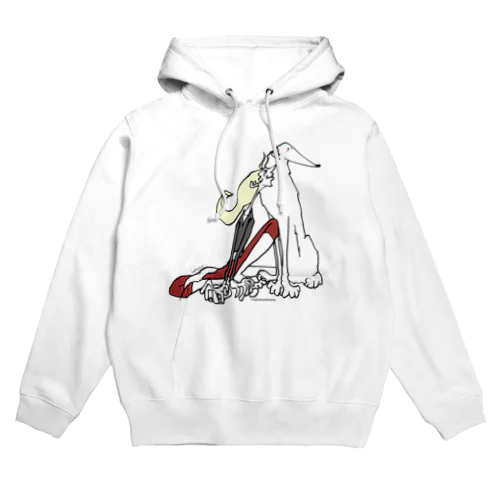 ボルゾイが好きです Hoodie