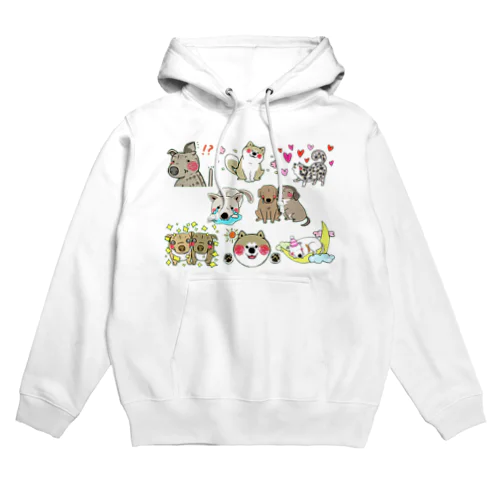 保護犬達の楽園メンバー集合2 Hoodie