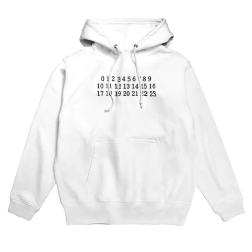 1から23 Hoodie