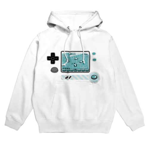 ボタンいっぱいパンダゲーム パーカー