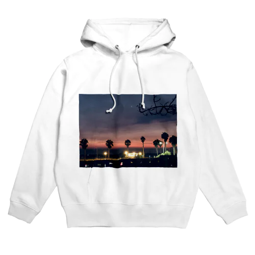 Santa Monica Twilight  Hoodie