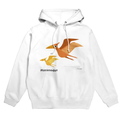 プテラノドンの親子 Hoodie