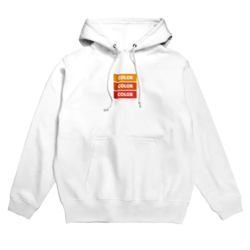 COLOR(ORANGE) Hoodie