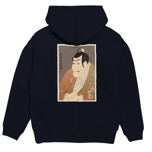 市川鰕蔵の竹村定之進 Hoodie
