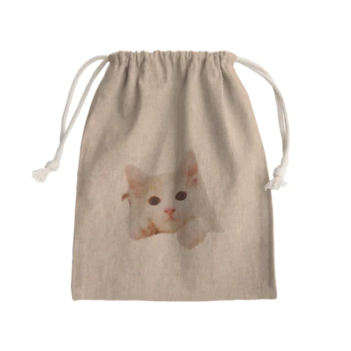ふぉるたんはねこ Mini Drawstring Bag