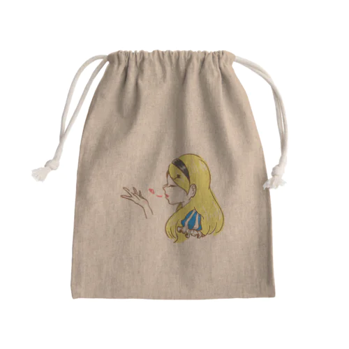 恋するアリスちゃん Mini Drawstring Bag