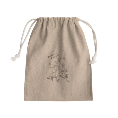 ライスギャルズ Mini Drawstring Bag